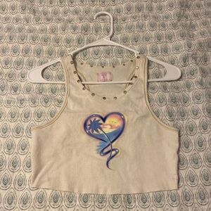 LoveShackFancy X Hurley cropped top